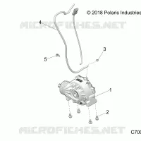 TRASMISSIONE, FRONT GEARCASE
