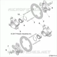 SUSPENSION, PORTAPACCHI POSTERIORE AND HUB
