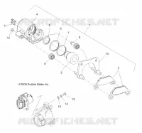 FRENO POSTERIORE CALIPER