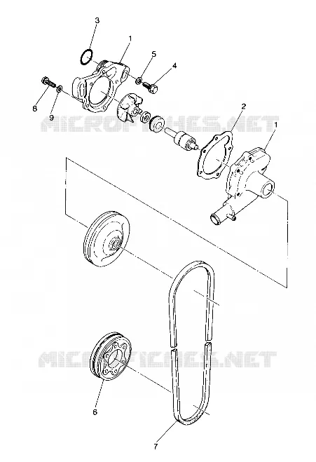 POMPA DELL'ACQUA 500 and 500 Classic (4916791679028A)