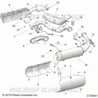 ENGINE, IMPIANTO DI SCARICO