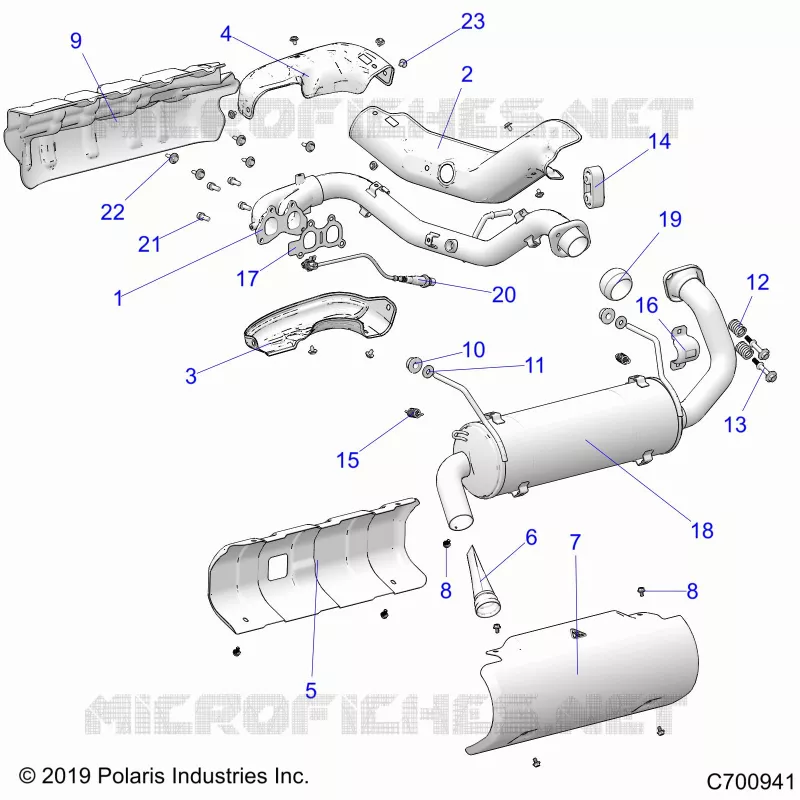 ENGINE, IMPIANTO DI SCARICO