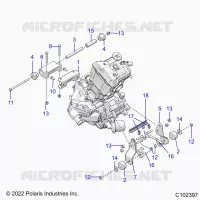 MOTORE, MOUNTING &amp; LONG BLOCK