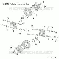 SUSPENSION, PORTAPACCHI POSTERIORE