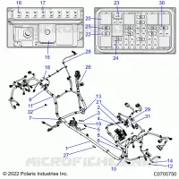 ELETTRICO, WIRE HARNESS, CHASSIS