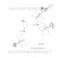 FRENO ANTERIORE BRAKE LINES