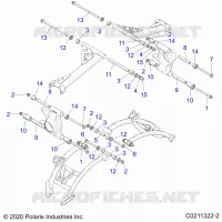 SOSPENSIONE POSTERIORE CONTROL ARM MOUNTING