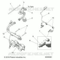 FUEL SYSTEM, RAIL, LINES AND CORPO FARFALLATO