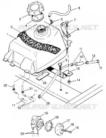 CARBURANTE TANK XPLORER 300 W969130 (4935903590A013)