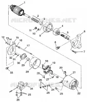 AVVIAMENTO MOTORE WIDETRAK LX 0962064 and EUROPEAN WIDETRAK LX E962064 (4931643164D003)