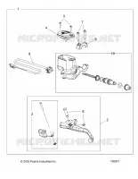 FRENO ANTERIORE BRAKE LEVER AND MASTER CYLINDER