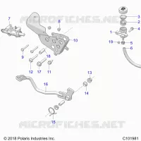 BRAKES, BRAKE PEDAL AND CILINDRO PRINCIPALE