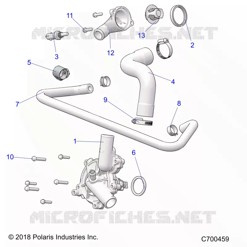 MOTORE, WATERPUMP AND BYPASS