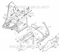 PARAURTI ANTERIORE   SCUDI Scrambler W957840 (4927252725A007)