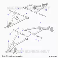 SOSPENSIONI ANTERIORI CONTROL ARMS