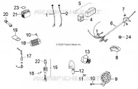 INTERRUTTORI, HARNESS and INDICATORS