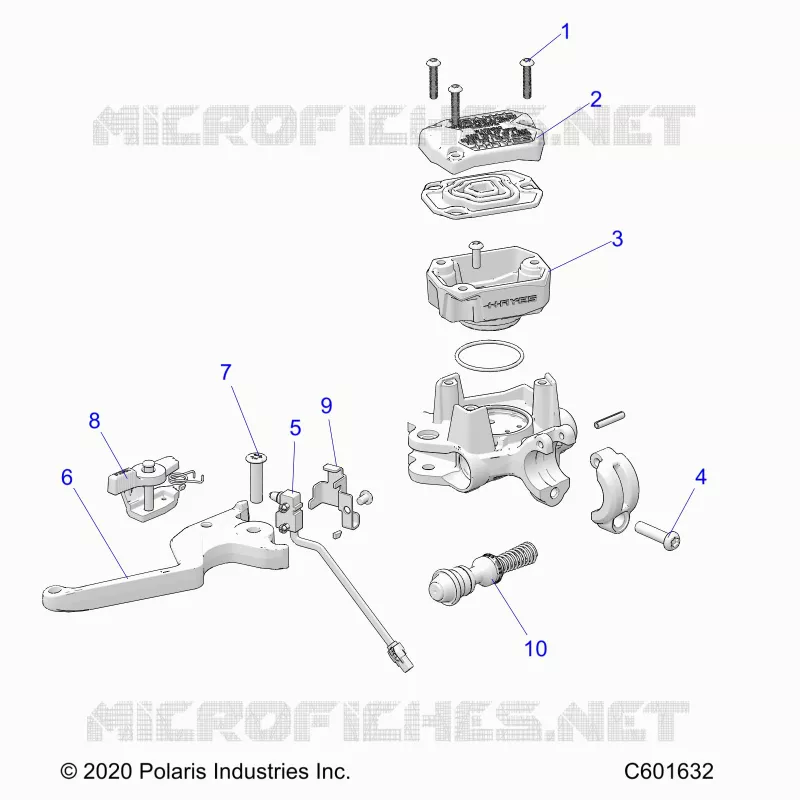 BRAKES, CILINDRO PRINCIPALE ASM.
