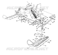 SOSPENSIONI ANTERIORI and SCIARE SUPER SPORT E940743 (4927372737011A)