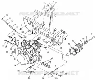 MONTAGGIO DEL MOTORE SWEDISH 4x4 400L S948140 (4926912691A010)