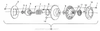 FRIZIONE DRIVEN WIDETRAK LX 0972065 and  EUROPEAN WIDETRAK LX E972065 (4938223822C001)