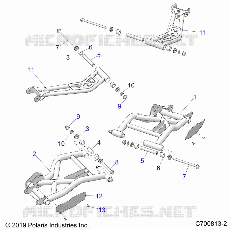 SOSPENSIONE POSTERIORE CONTROL ARMS