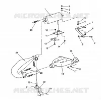 IMPIANTO DI SCARICO RXL / 0930768 and RXL SKS / 0930568 (4922992299026A)