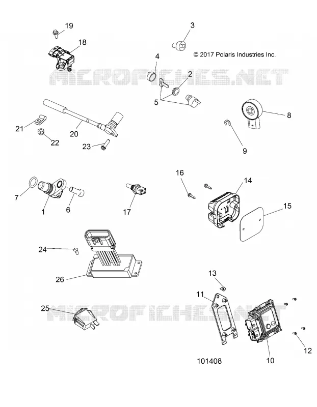 INTERRUTTORI, SENSORS AND ECM
