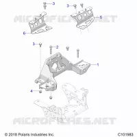 TELAIO, BULKHEAD AND FRONT CAB SUPPORT