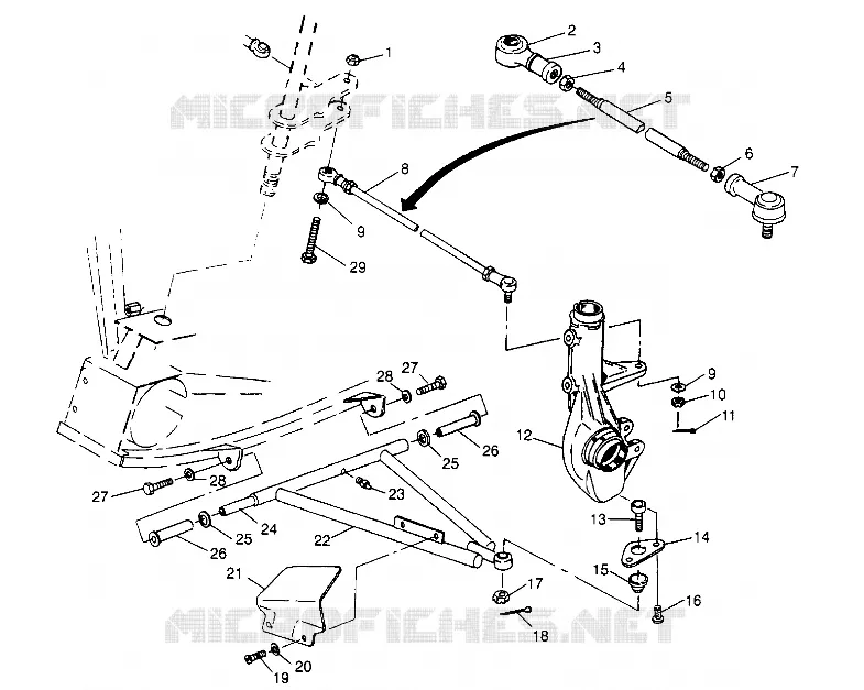 wishbones 6x6 300 W948730 (4926792679B007)