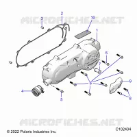 TRASMISSIONE, CLUTCH COVER AND DUCTING