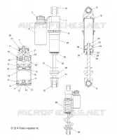 SHOCK ANTERIORE PISTA (7043956)