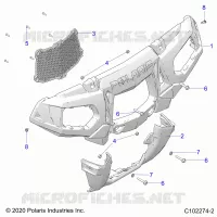 PARAURTI ANTERIORE AND MOUNTING