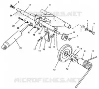 POSTERIORE COPPIA ARM 500 EFI 0942774 and EFI SKS 0942574 (4924982498024A)