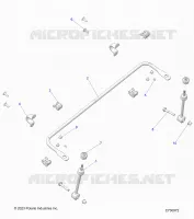 SUSPENSION, FRONT BARRA DI STABILIZZAZIONE