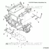 CHASSIS, TELAIO 