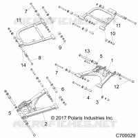 SOSPENSIONE POSTERIORE CONTROL ARMS