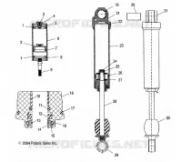 SHOCK (REAR TRACK)(M-10 ACE)