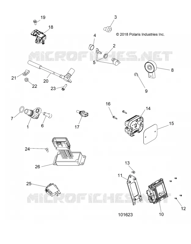 INTERRUTTORI, SENSORS AND ECM