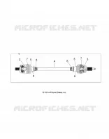 TRASMISSIONE, FRONT HALF SHAFT