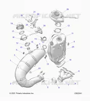 ENGINE, IMPIANTO DI SCARICO AND TURBO ASM.