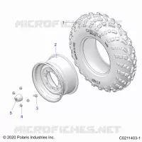 RUOTAS, FRONT TIRE