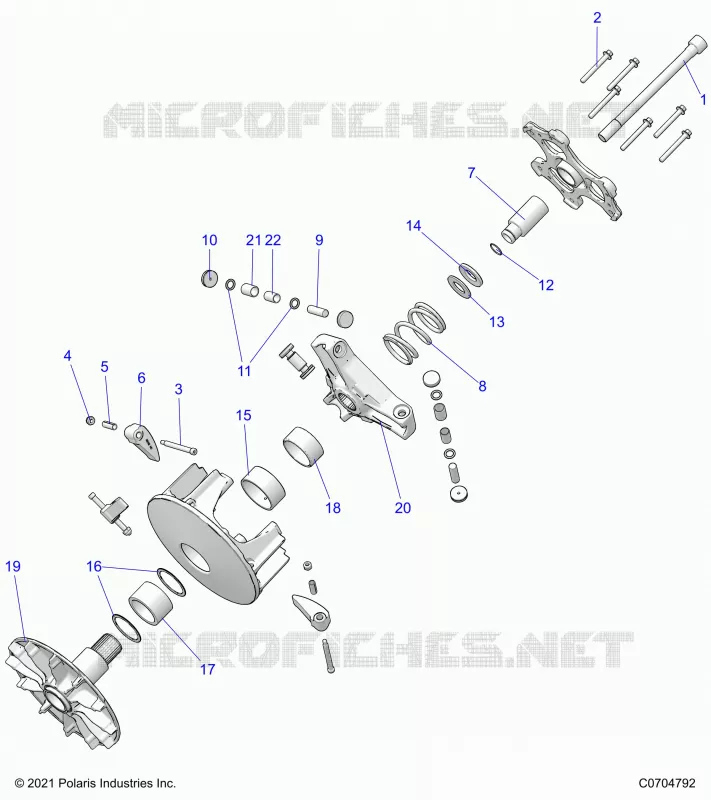TRASMISSIONE, CLUTCH, PRIMARY