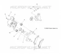 FRENO POSTERIORE CALIPER