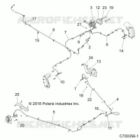LINEE FRENO AND MASTER CYLINDER
