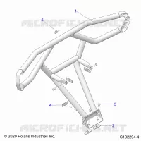 CARROZZERIA POSTERIORE BUMPER, TRAIL