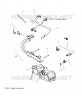 SISTEMA DI ALIMENTAZIONE CARBURANTE, RAIL, LINES and corpo farfallato