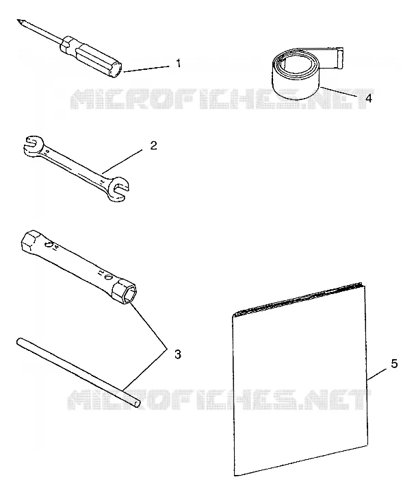 KIT DI STRUMENTI LITE 0973433 and LITE DELUXE 0973431 (4938273827C002)