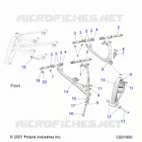 SUSPENSION, CONTROL ARMS, and SPINDLE
