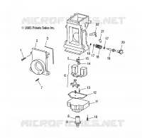 MOTORE, CARBURATORE, LOWER