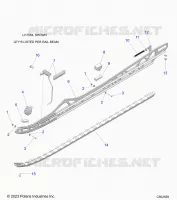 SUSPENSION, RAIL BEAM ASM, LH/RH